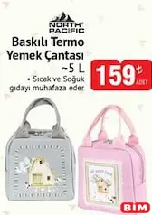 NORTH PACİFİC BASKILI TERMO YEMEK ÇANTASI 5 L fiyat ve kampanya bilgisi